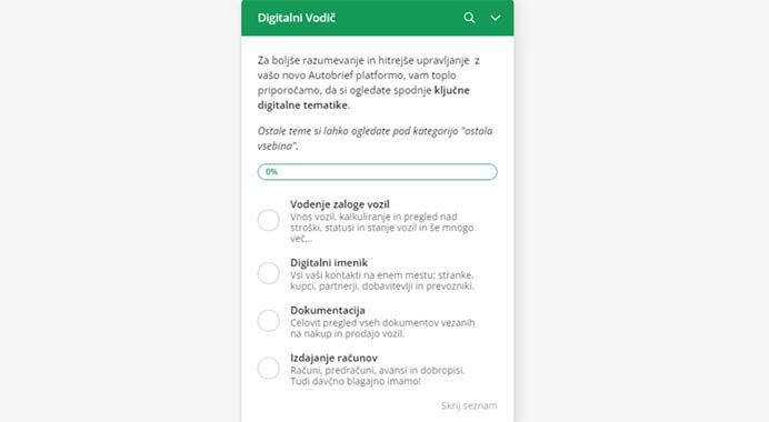 Z novo funkcionalnostjo spoznaj vse kotičke AutoBrief platforme